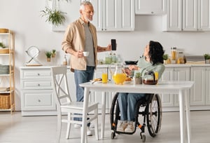enjoying-breakfast-at-home