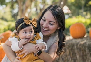mom-and-baby-autumn-pumpkin