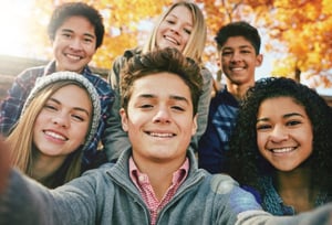 students-in-fall